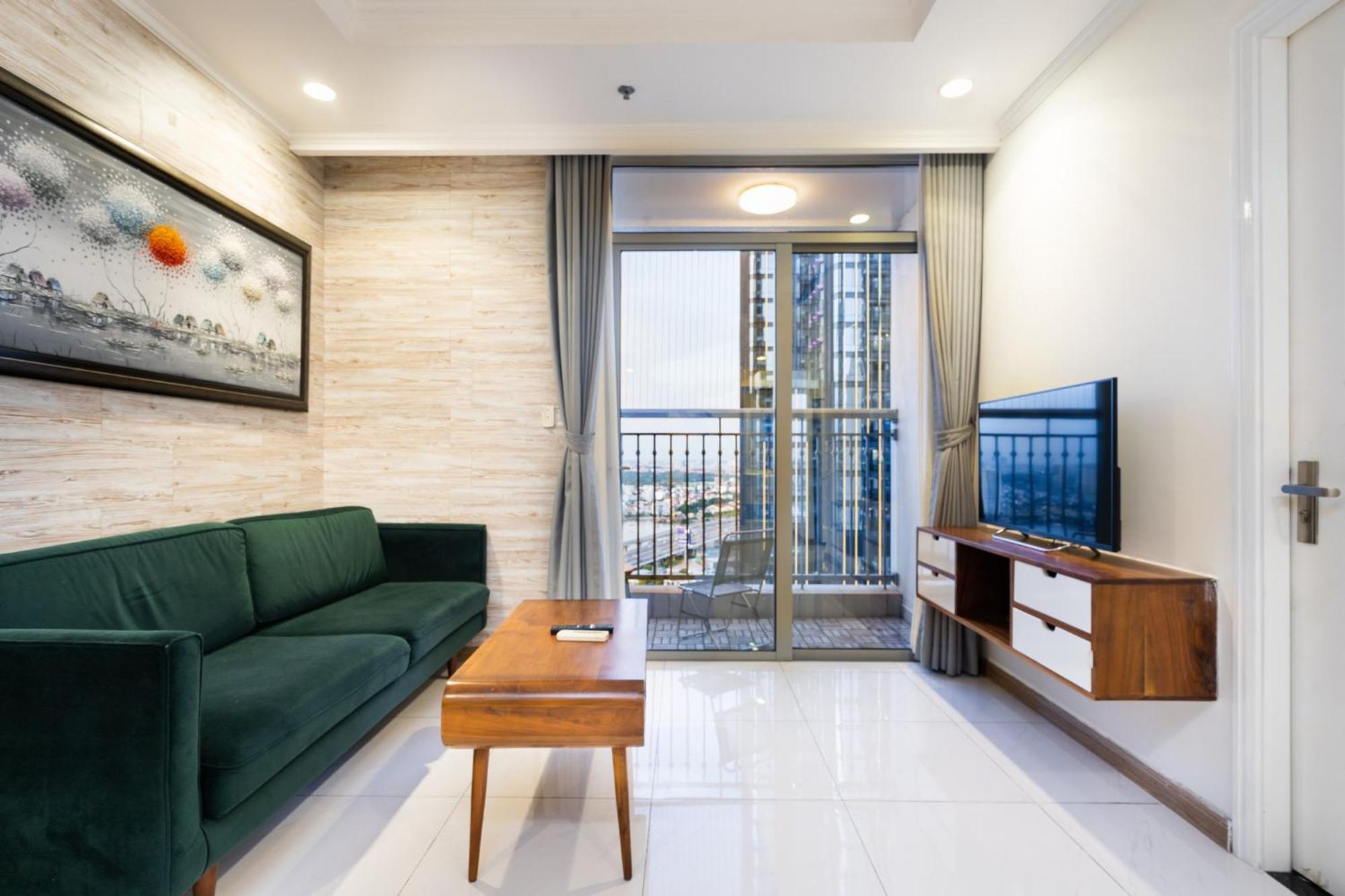Vinhomes Central Park - Serviced Apartments Rental Ltd Ho-Chi-Minh-Stadt Exterior foto