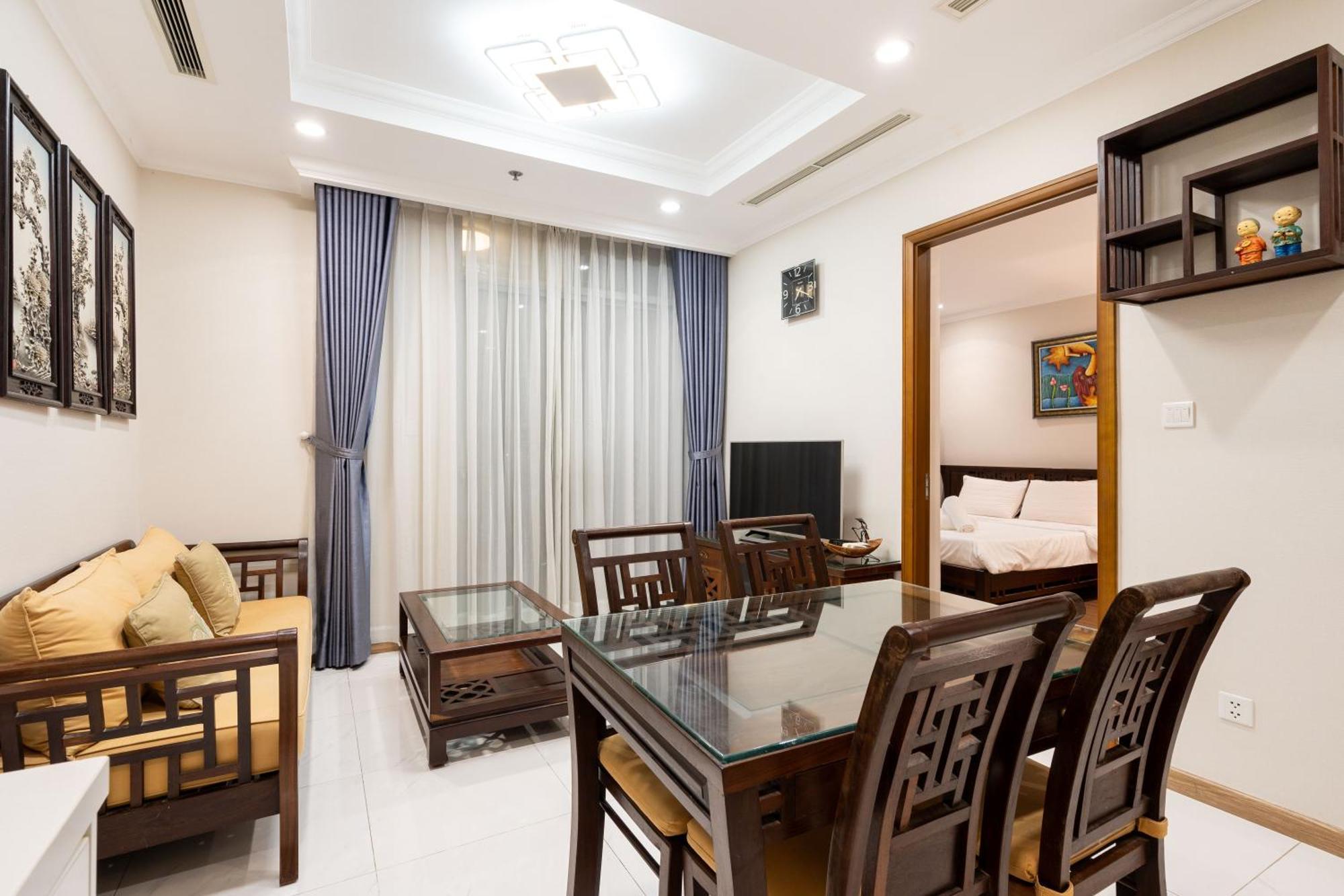 Vinhomes Central Park - Serviced Apartments Rental Ltd Ho-Chi-Minh-Stadt Exterior foto