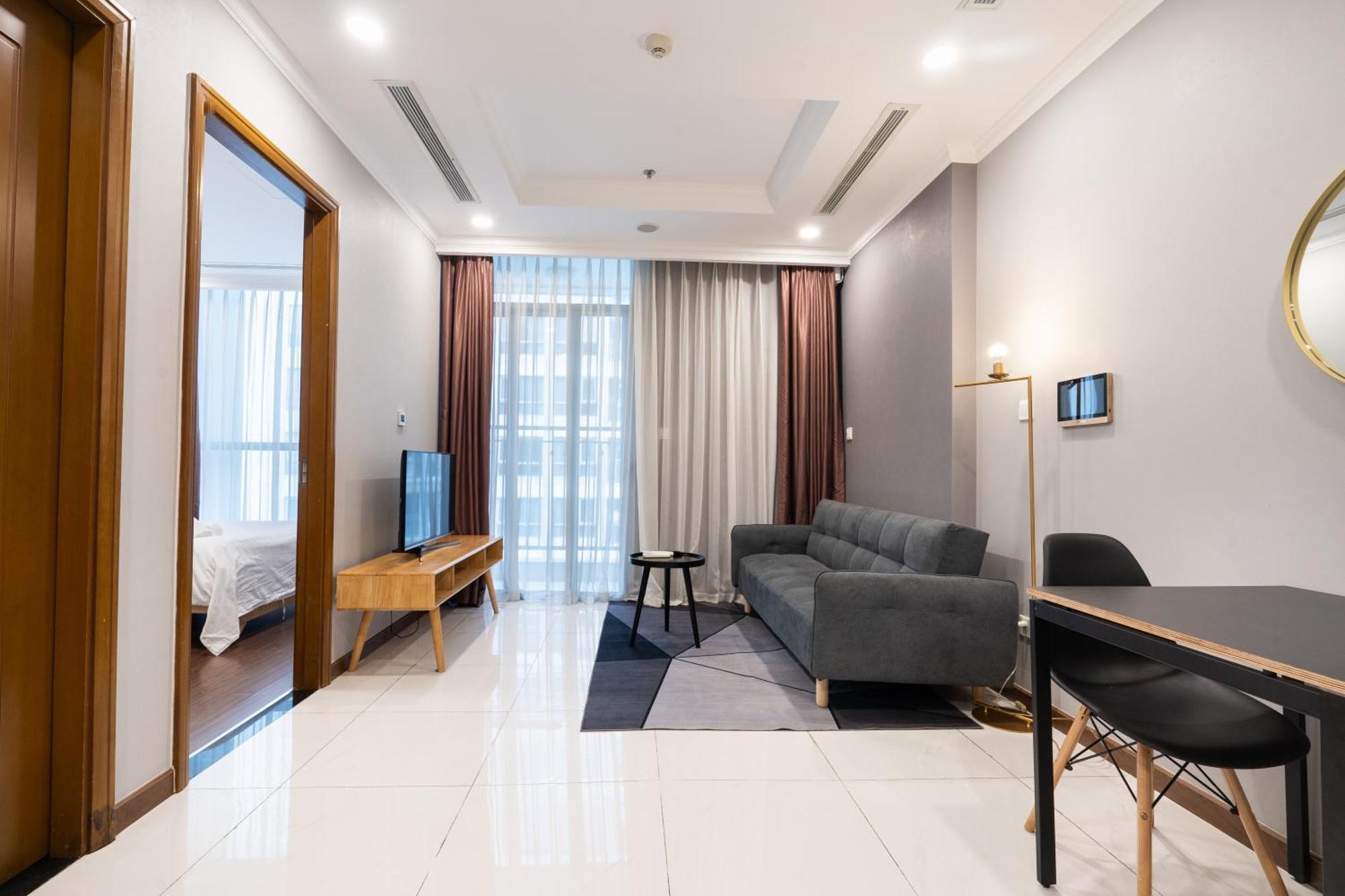 Vinhomes Central Park - Serviced Apartments Rental Ltd Ho-Chi-Minh-Stadt Exterior foto
