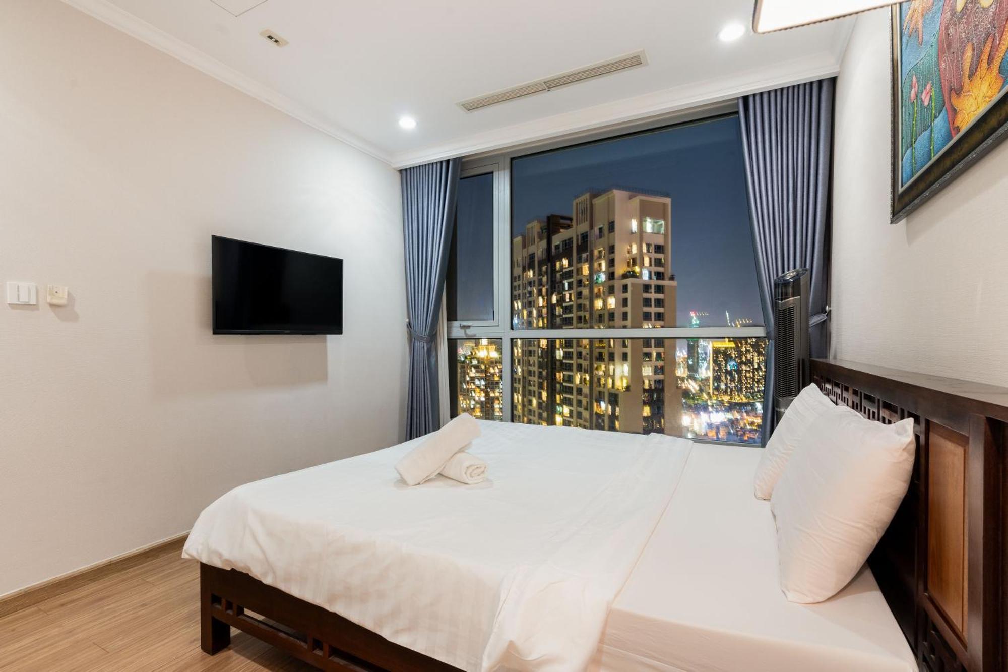 Vinhomes Central Park - Serviced Apartments Rental Ltd Ho-Chi-Minh-Stadt Exterior foto